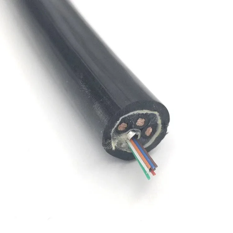 3×2.0 mm² + 8-Core Single-Mode Hybrid Fibre and Power Underwater Cable, 15.1 mm