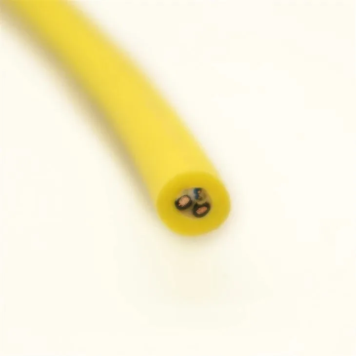 PDK81600-2×1.0 + 1×2×28AWG-100KG Neutrally Buoyant ROV Tether, 9.6mm