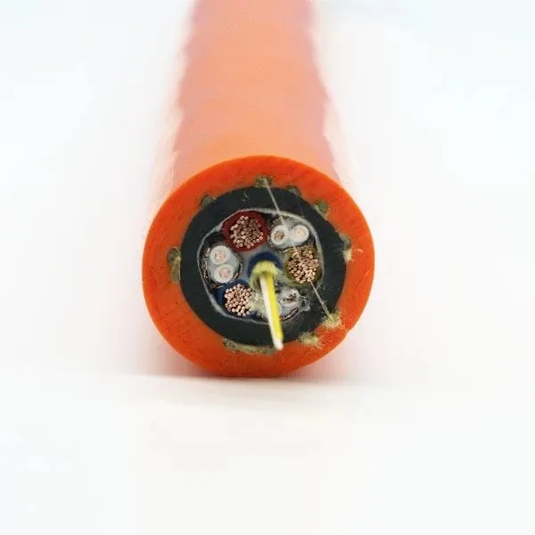 Underwater Fiber-Optic Hybrid Cable 3×6.0mm² + 3×2×0.34mm² + 2 SMF