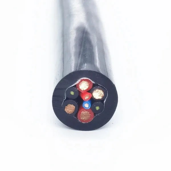4x2.0 mm² Power + 2x0.5 mm² Signal Subsea Cable, PUR Sheath