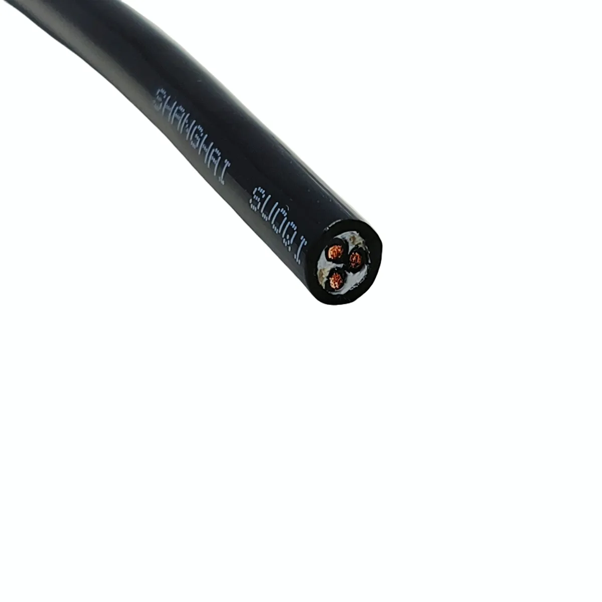 3×0.75mm² Watertight TPU Cable, Three-Core with LCP Strength Members