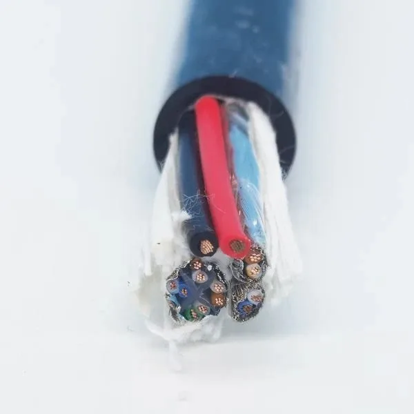 Underwater Submarine Hybrid Cable 2×0.5mm² + 2×2×0.2mm² + STP Cat6