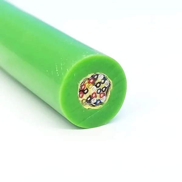 Underwater Green Multi-Core Submersible Cable 12.1 mm