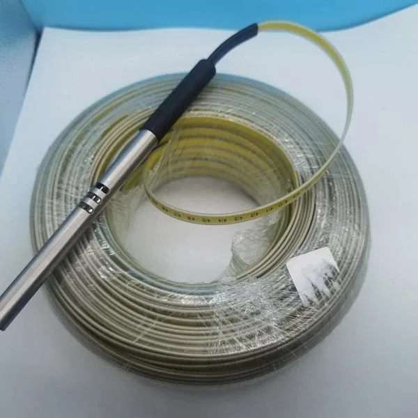 Steel Ruler Water Level Cable, 50–300 m, Transparent PE/PU Jacket