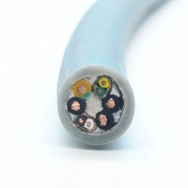 Underwater Power & Signal Cable 4×0.5mm² + 2×2×0.2mm², PUR Jacket