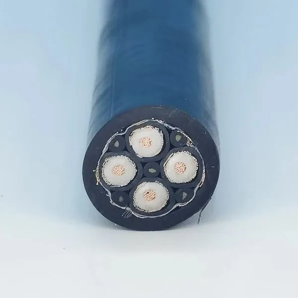 4 Core Underwater RG59 Coaxial Cable 4×75Ω 11.7mm PUR