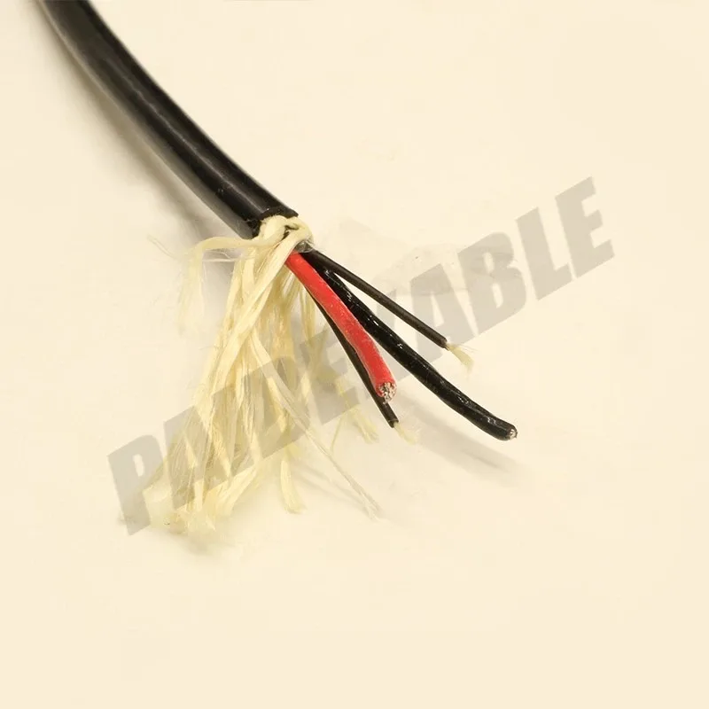 PDK41904-2x1.2 Aerostat Tether Cable, 750 VDC, 200 kg, 5.4 mm