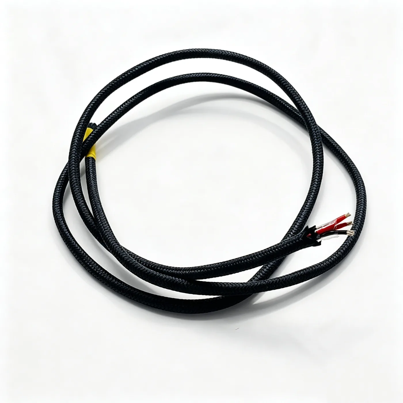 Tethered Drone Cable 4×1.2mm², FEP Insulation, Aramid Braid, 32.3g/m