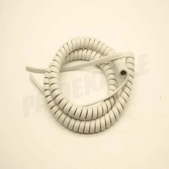 Flat Spiral Cable 3×0.5mm² Coiled Spring 2.5-3m