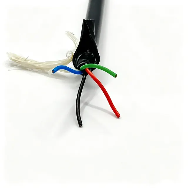 Inclinometer Cable 4x0.5 mm2, Bare Copper, PE, TPU Sheath, 7.7 mm