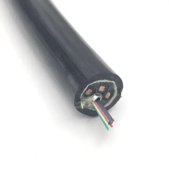 3×2.0 mm² + 8-Core Single-Mode Hybrid Fibre and Power Underwater Cable, 15.1 mm