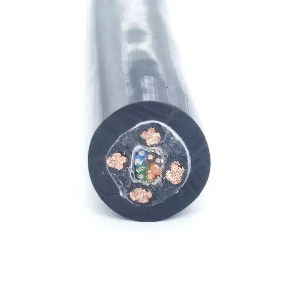 PUR Jacket Waterproof Cable 4×2×26AWG + 4×14AWG for Underwater Power and Signal