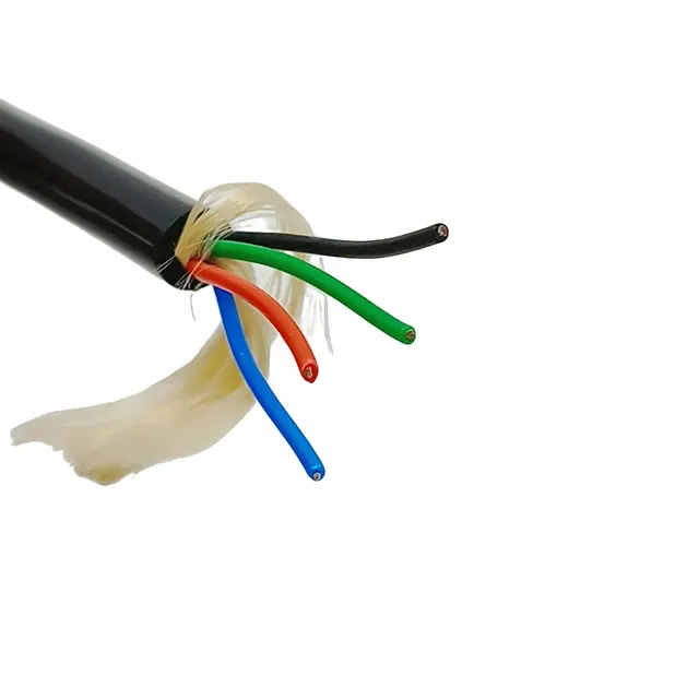 Inclinometer Cable 4×0.34 mm² Tinned Copper, TPU, 7.5 mm