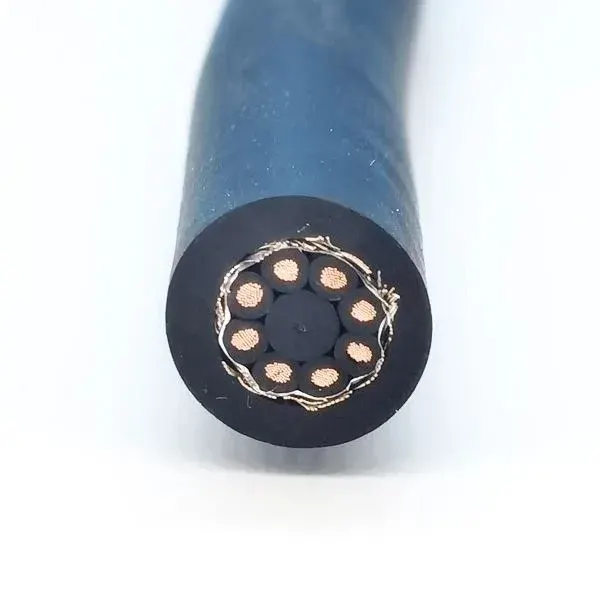 8-Core Shielded Robot Drag Chain Cable 0.5 mm², High Flexibility