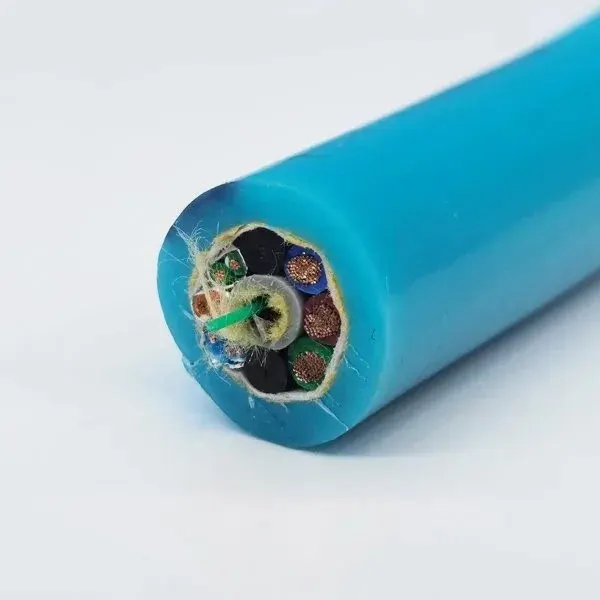 Underwater Hybrid Cable Fiber Power and Signal - 3x2.0+2x2x0.2ATS+6SMF