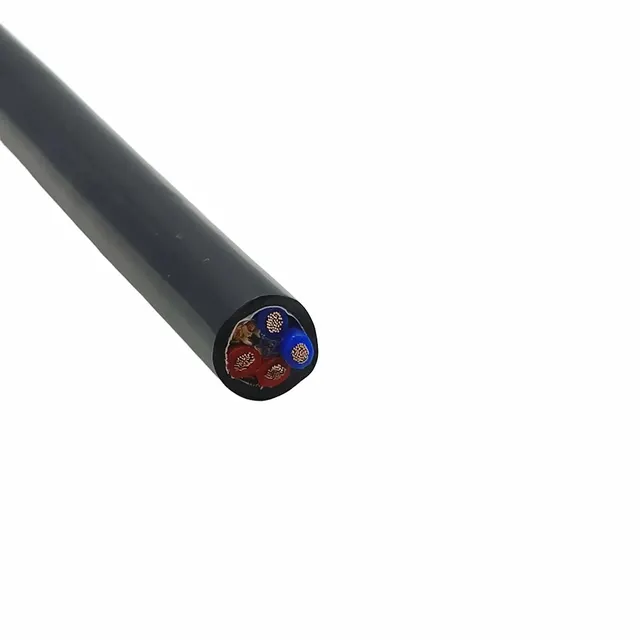 Spring Cable 4×13AWG + 3×24AWG, Coiled, 1200 mm