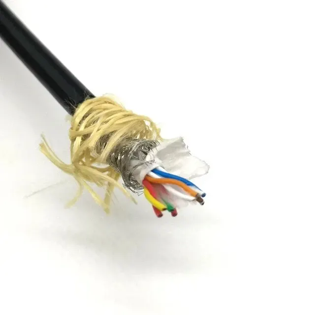 High Tensile Underwater Cable 10×0.2mm² with Kevlar Strength Member